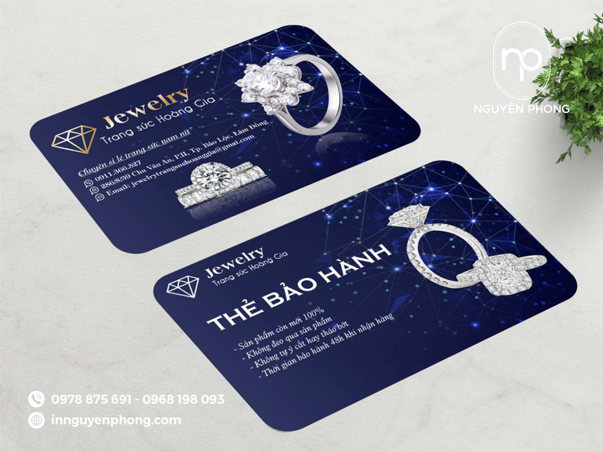 Phiếu bảo hành là chi tiết không thể thiếu với những sản phẩm giá trị cao